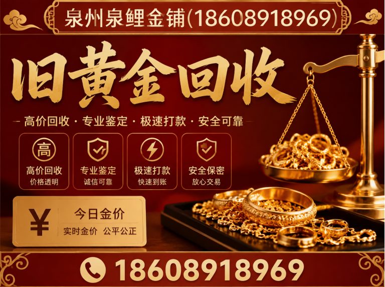 洛江区旧黄金回收展示图